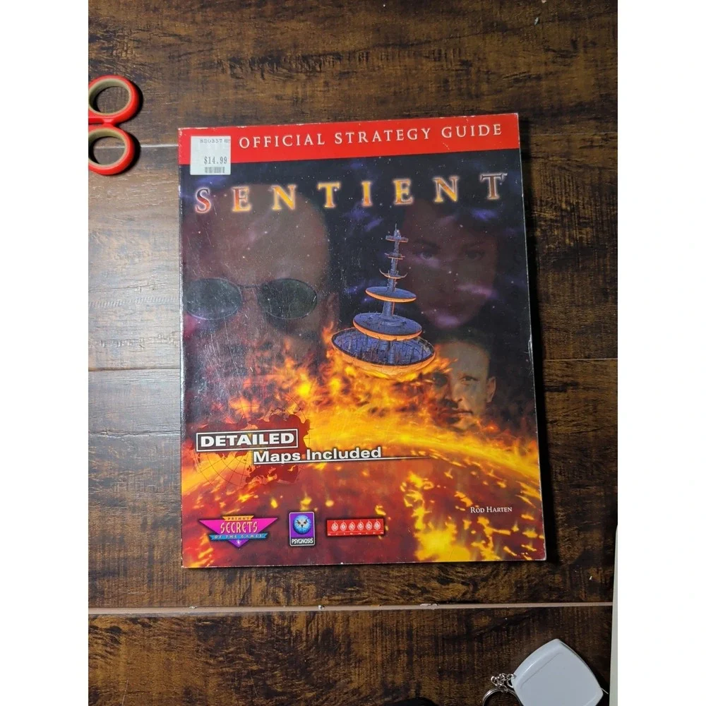 SENTIENT: THE OFFICIAL STRATEGY GUIDE (SECRETS OF THE By Rod Harten *Excellent*